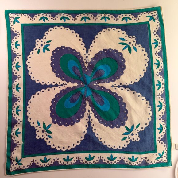 Emilio Pucci Accessories - Vintage Emilio Pucci Handkerchief scarf